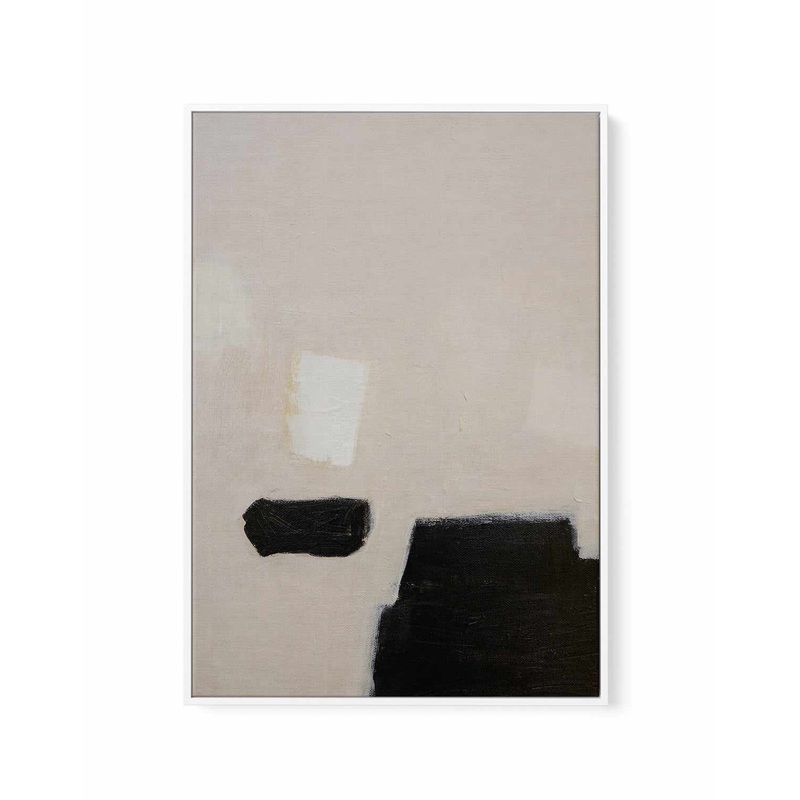 Ash Pink Sky By Shina Choi | Framed Canvas Art Print