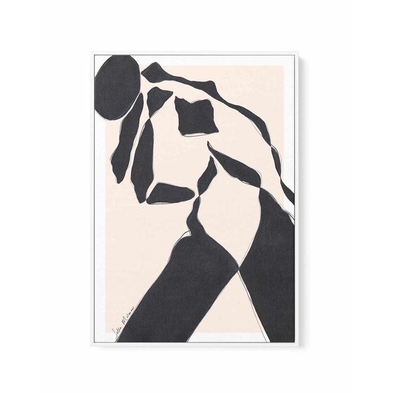 Back Bend by Sella Molenaar | Framed Canvas Art Print