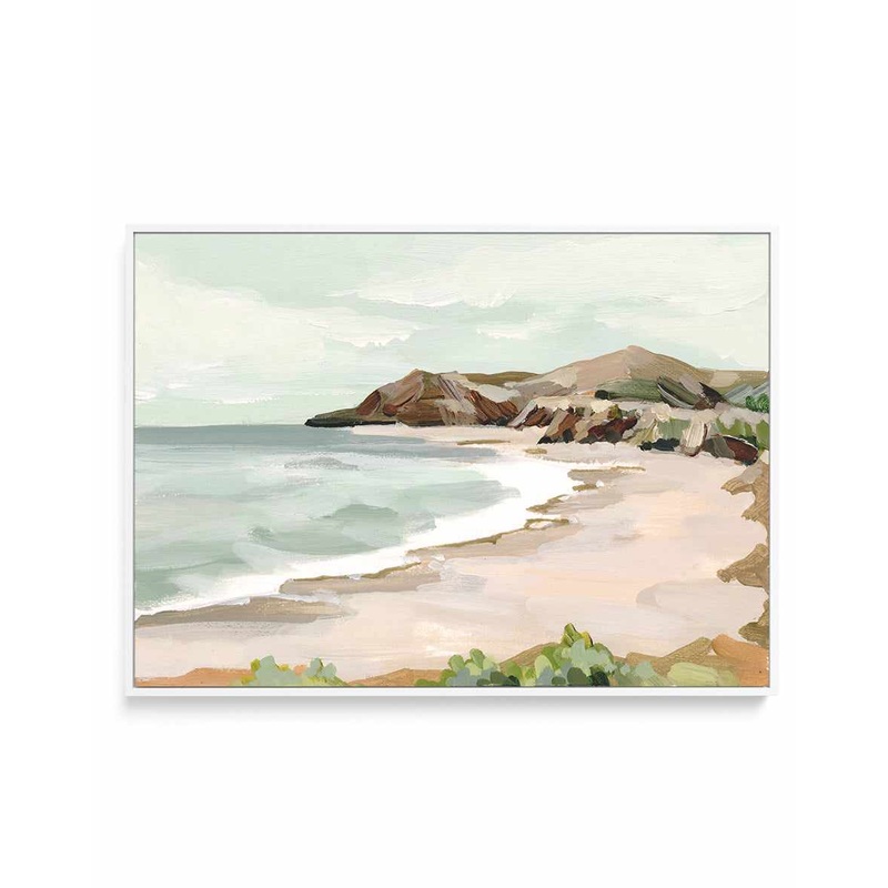 Bodega Bay by Shina Choi | Framed Canvas Art Print