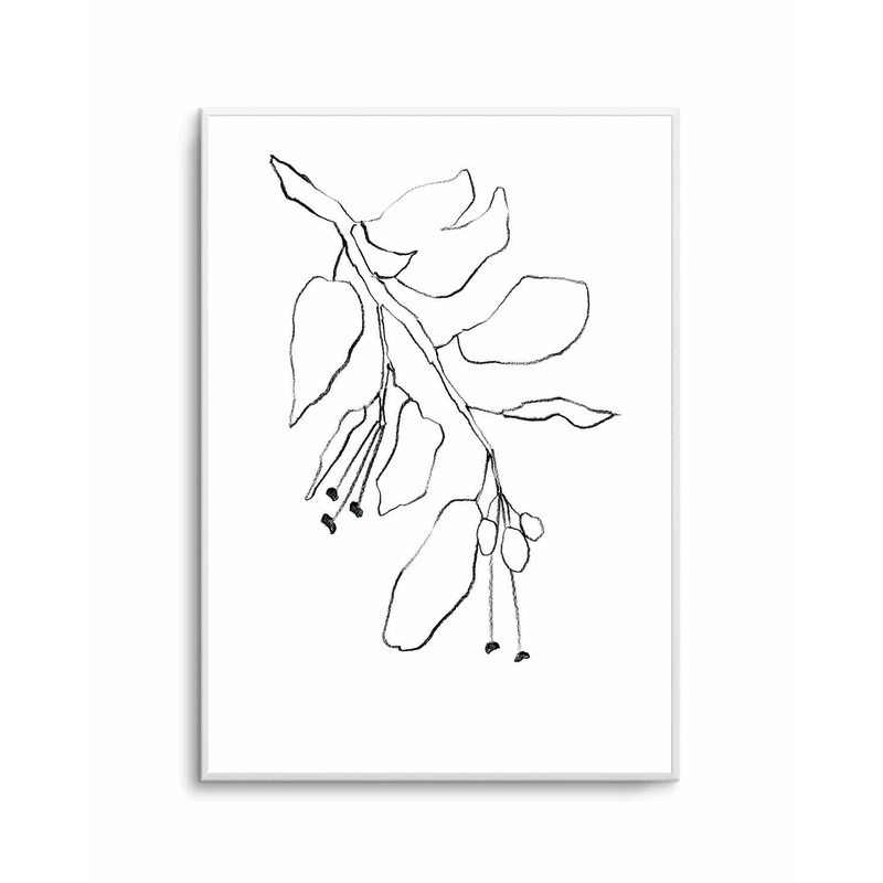 Botanica In Pencil Sky By Shina Choi | Art Print