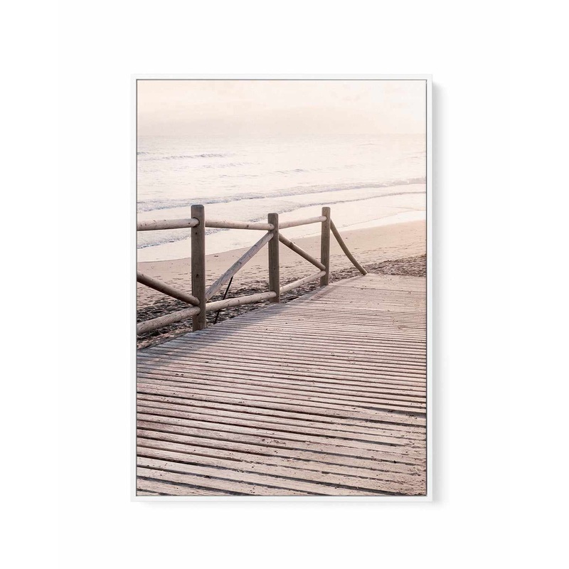 Beach 011 By Studio III | Framed Canvas Art Print
