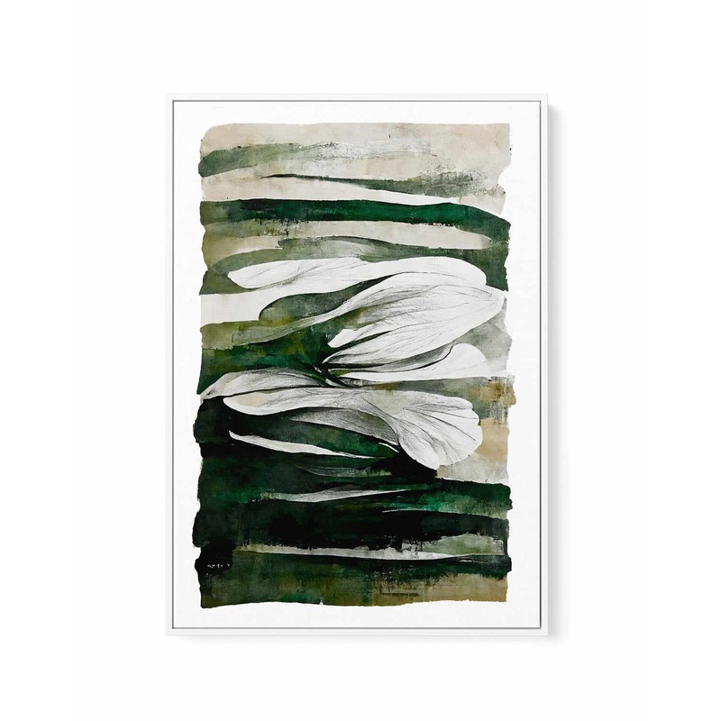 Between The Wall By Treechild | Framed Canvas Art Print