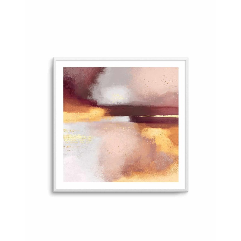 Burgundy Sunset By Elisabeth Fredriksson | Art Print