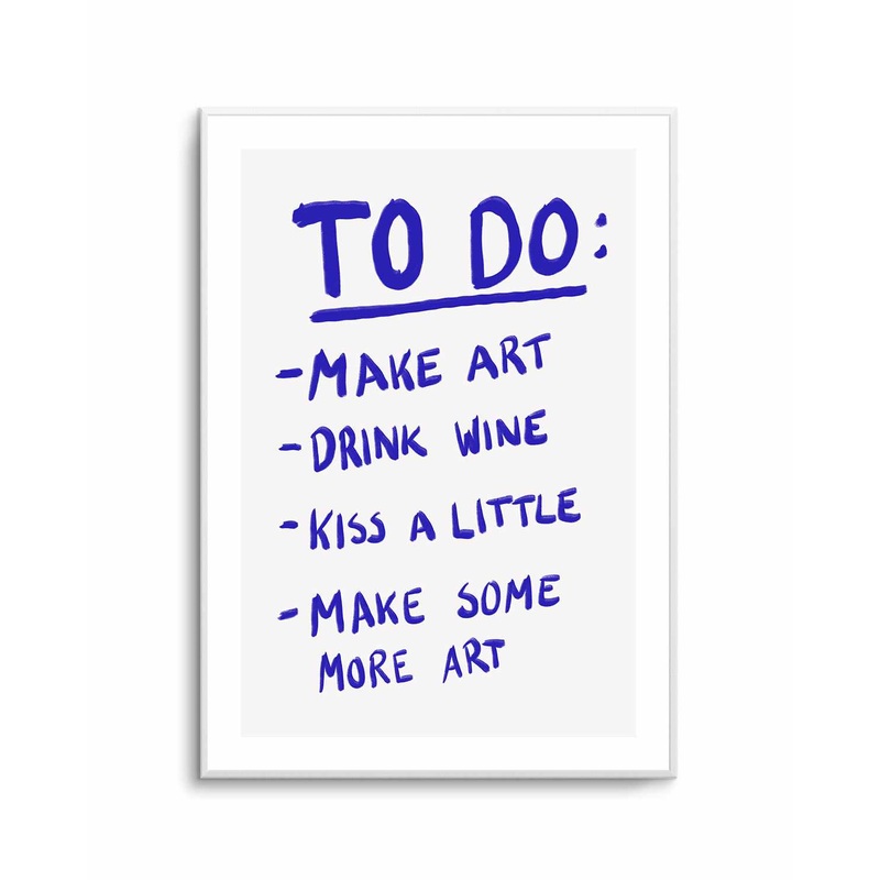 To Do By Athene Fritsch  | Art Print