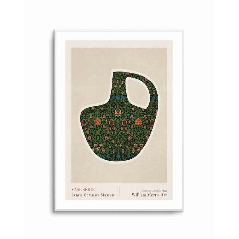 William Morris Greek Vase 09 By Emel Tunaboylu | Art Print