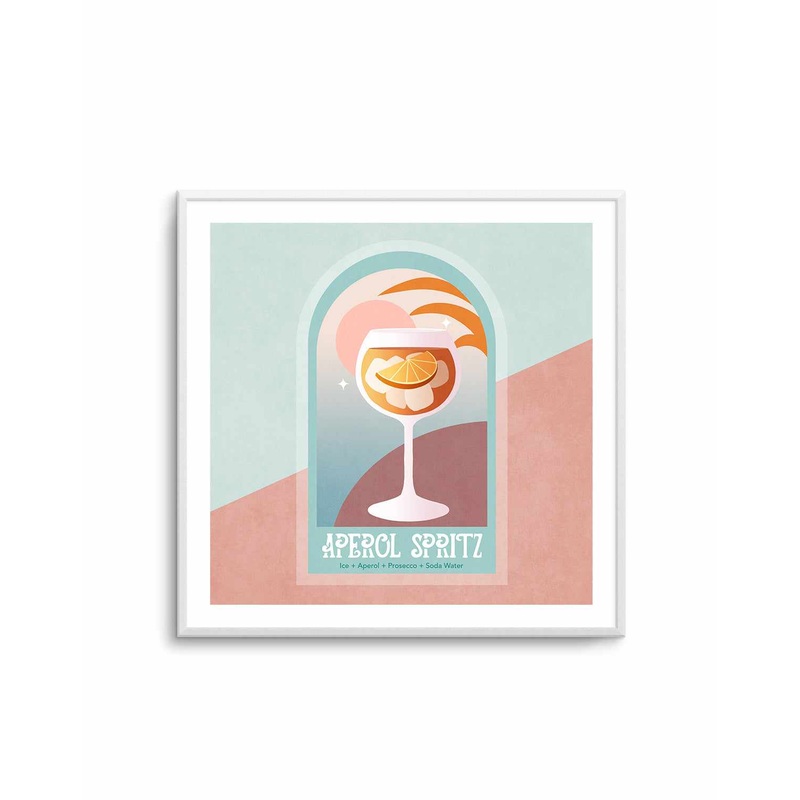 Aperol Spritz By Emel Tunaboylu | Art Print
