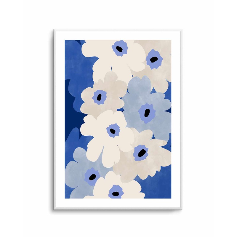 Aspectratio Indigo 39 By Elena Ristova | Art Print