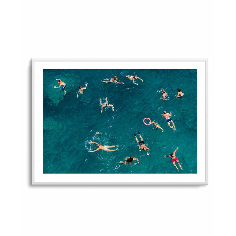 Blue Water Swim By Carlo Tonti | Art Print