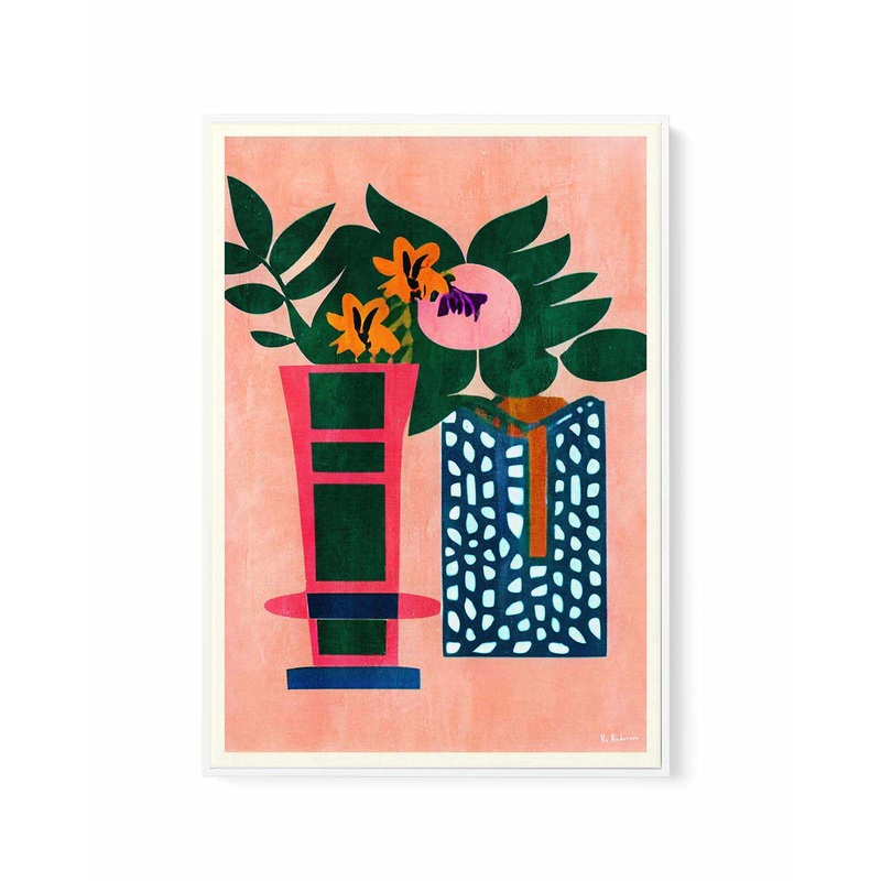 Bonjour, Mi Amor by Bo Anderson  | Framed Canvas Art Print