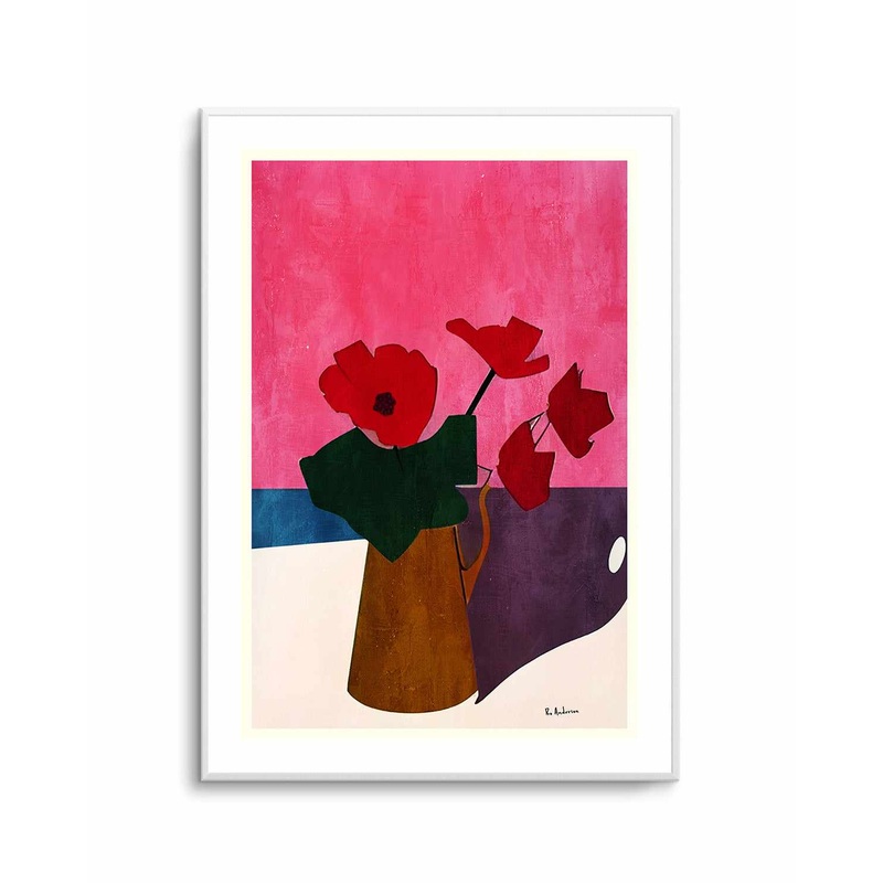 Bonsoir Cherie By Bo Anderson | Art Print