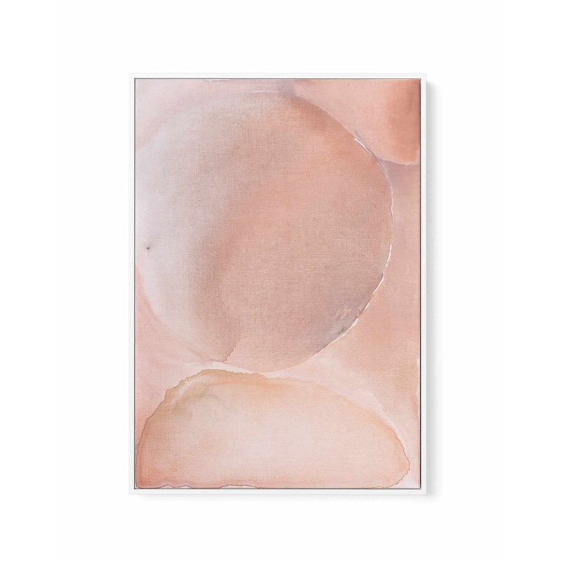 Bubbles By Anastasiya Devochkina | Framed Canvas Art Print