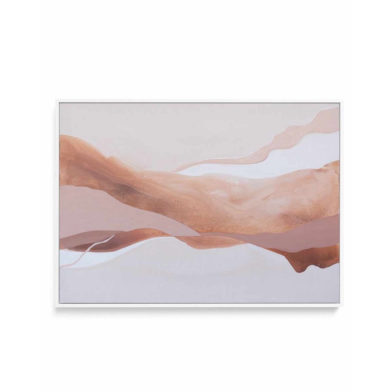 Waves By Anastasiya Devochkina | Framed Canvas Art Print