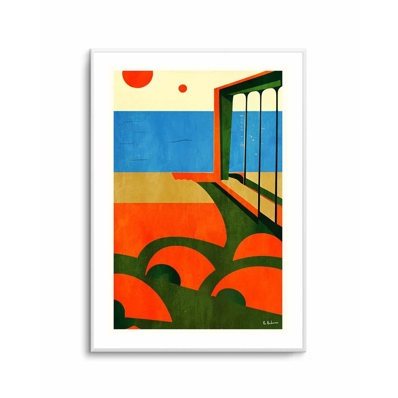 Amalfi, Italy (1964) By Bo Anderson | Art Print