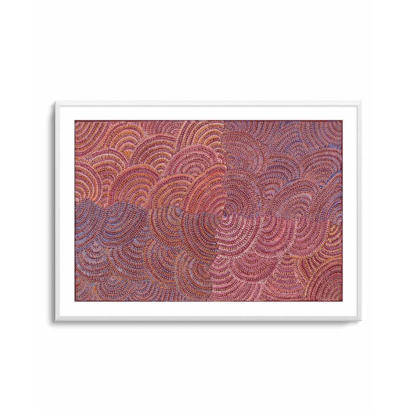 Vaughan Springs Dreaming II by Grace Napangardi Butcher | Art Print