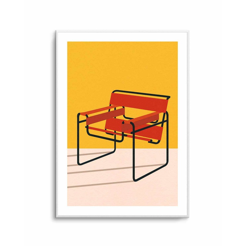 Wassily Chair Marcel Breuer by Rosi Feiste | Art Print
