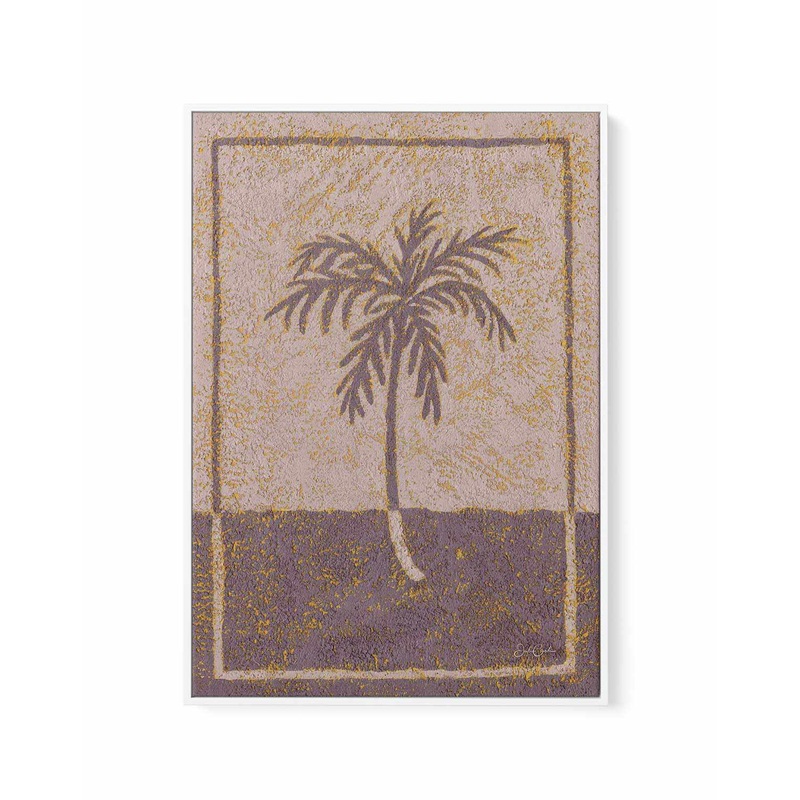 Bohemian Palm by Julie Celina | Framed Canvas Art Print