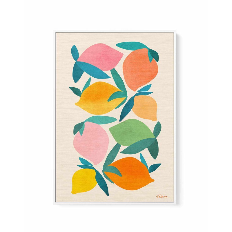 Wild Mango #2 by Kristian Gallagher | Framed Canvas Art Print