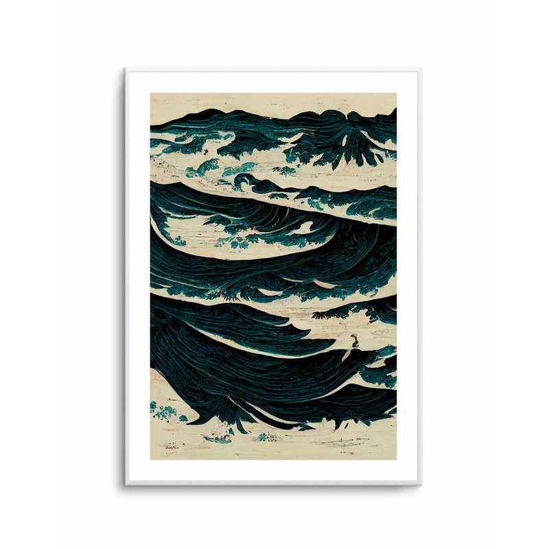 Wild sea by Treechild | Art Print