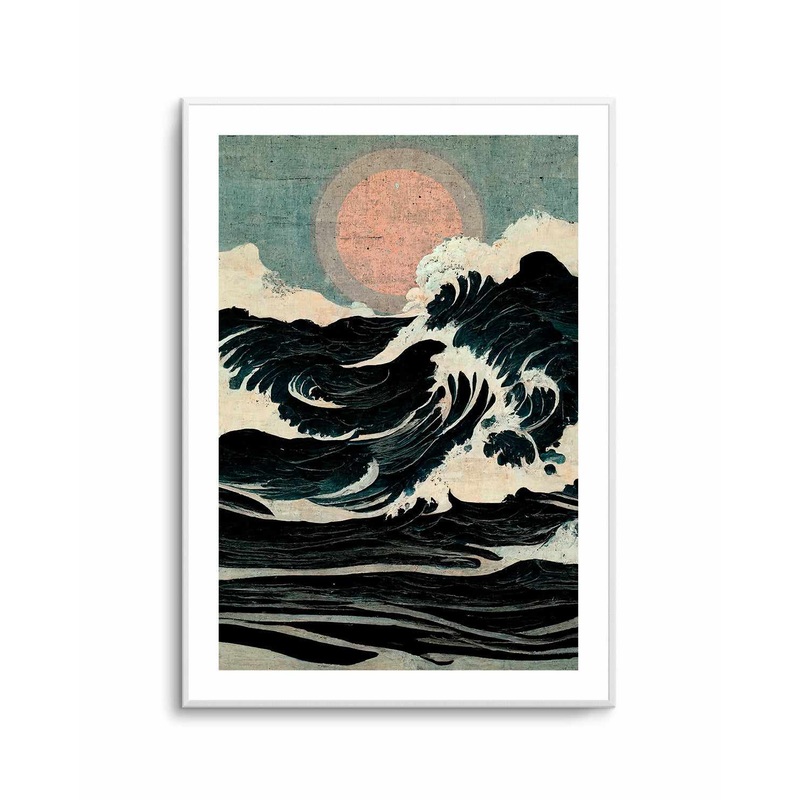 Wild Waves by Treechild | Art Print