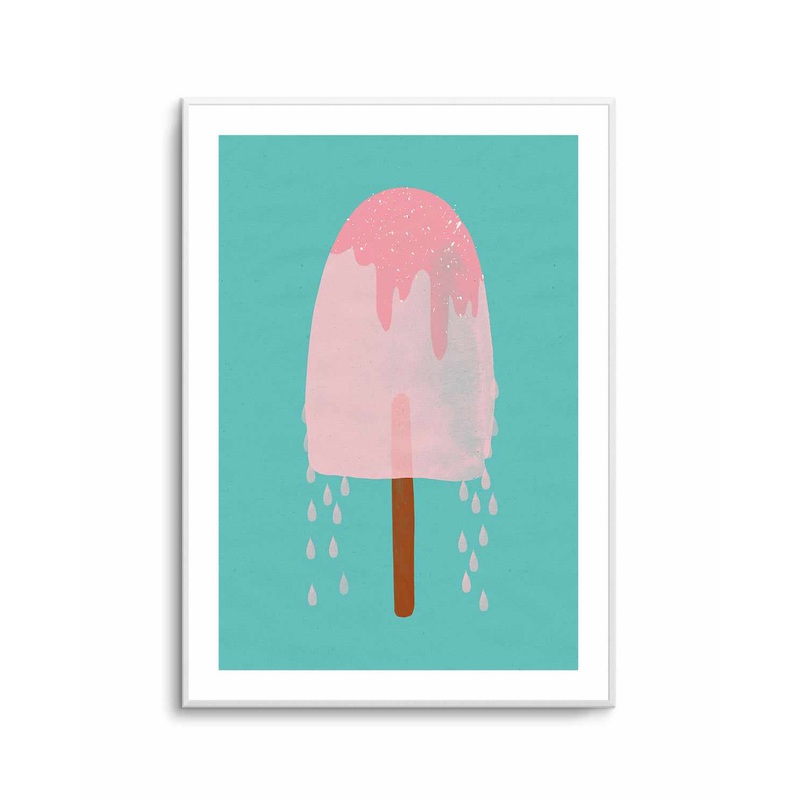 Yummy ice cream by Treechild | Art Print