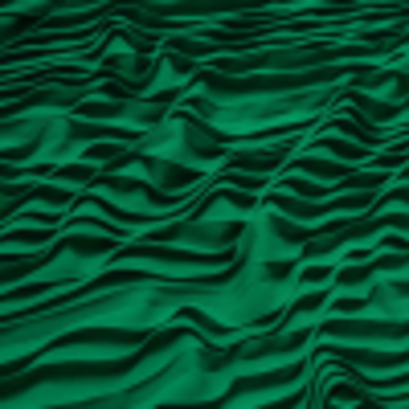 Accordion Pleated Chiffon - Emerald Green - Etereo Collection