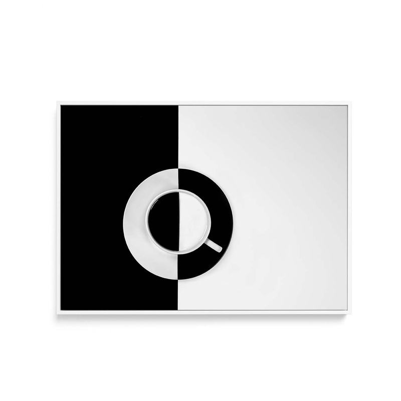 BW by Jozef Kiss | Framed Canvas Art Print