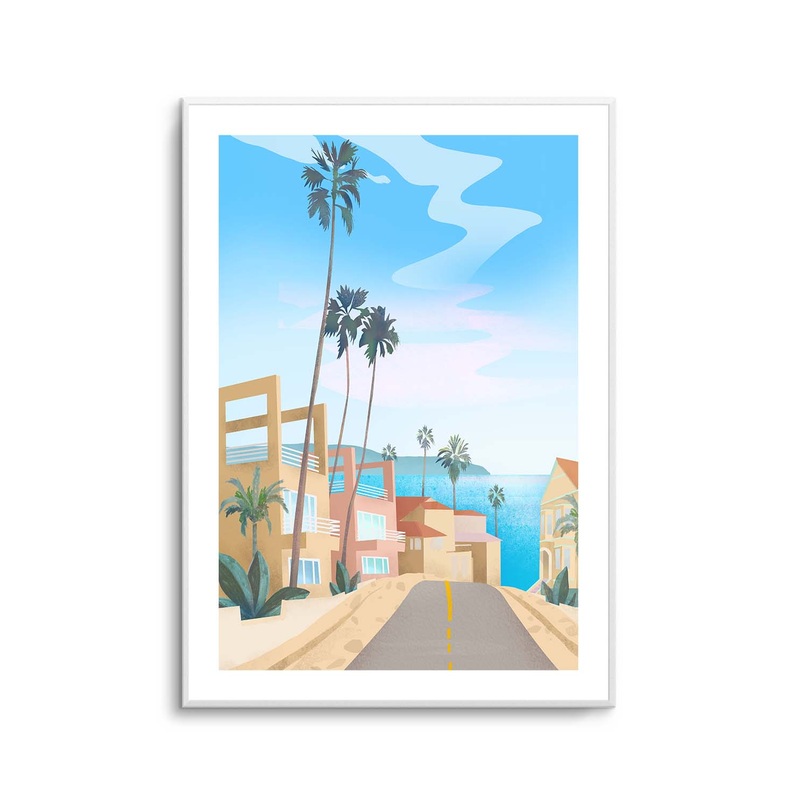 Califronia By Petra Lizde | Art Print