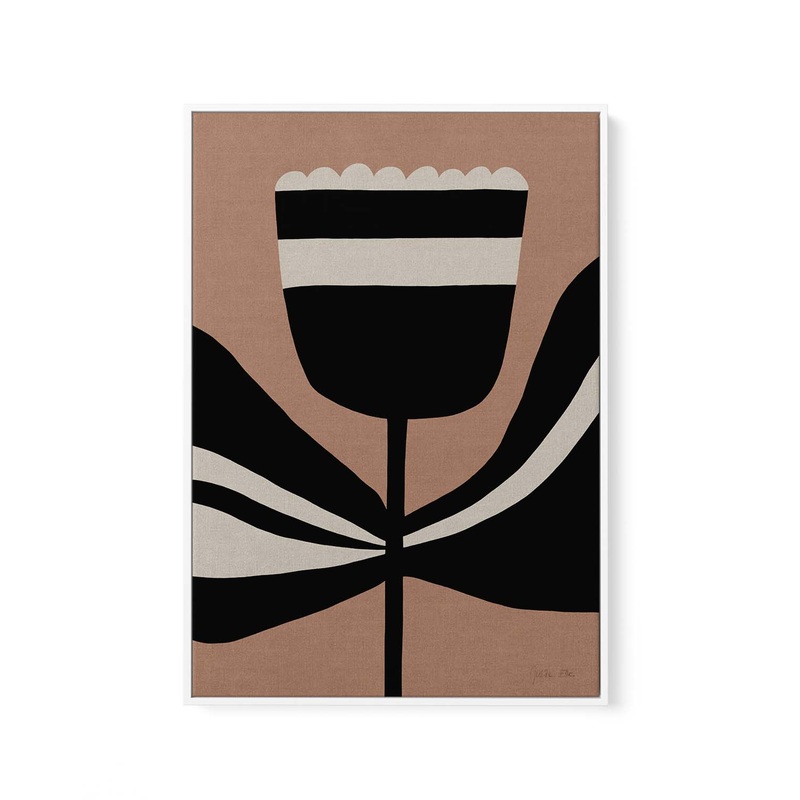 Tulip by Julita Elbe | Framed Canvas Art Print