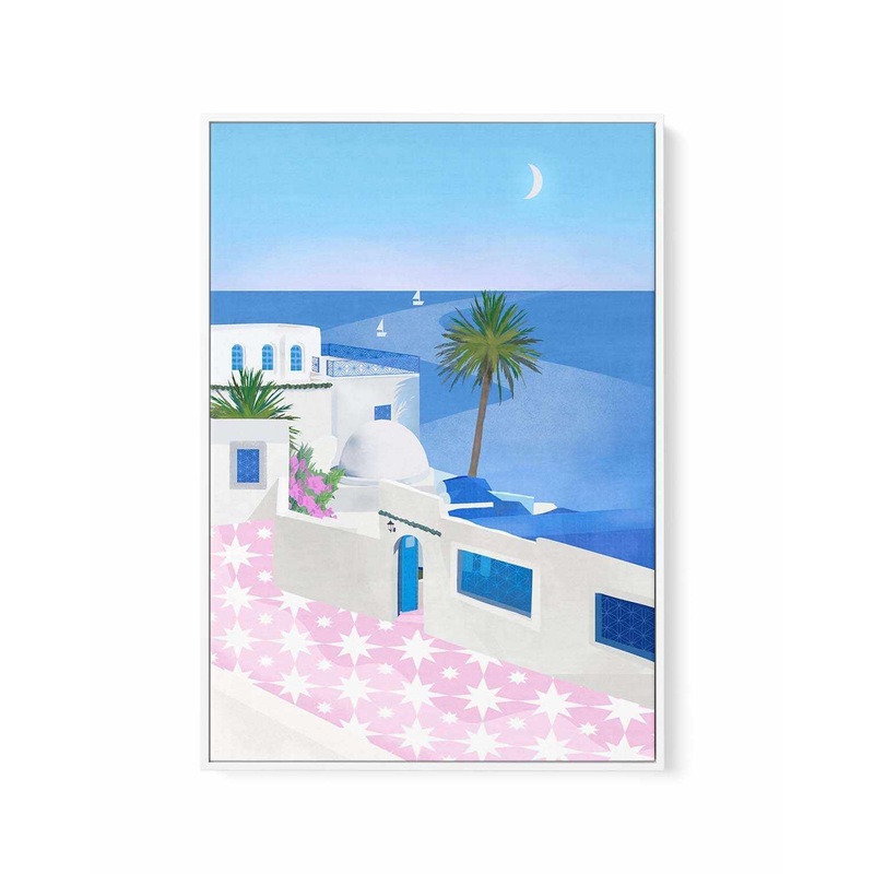 Tunis By Petra Lizde | Framed Canvas Art Print