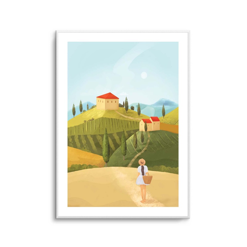 Tuscany By Petra Lizde | Art Print