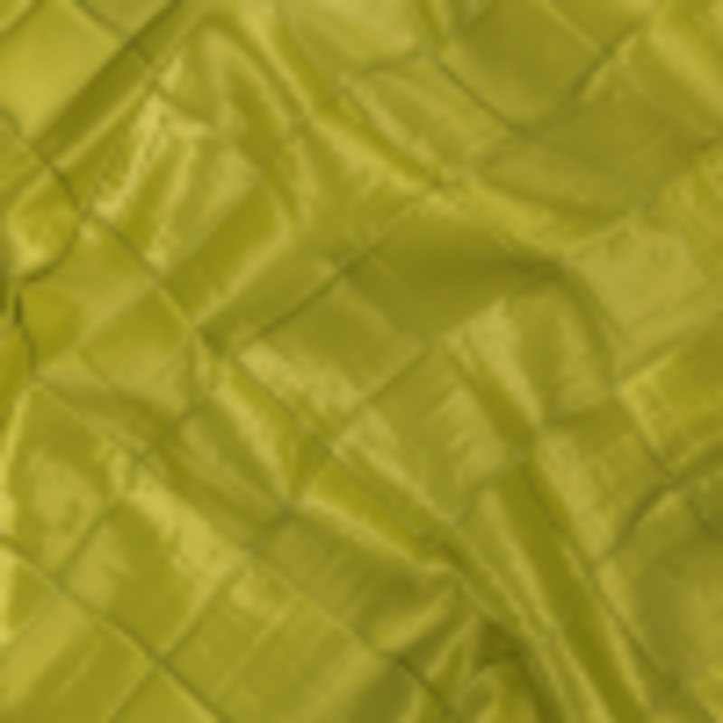 Apple Green Pintuck Satin