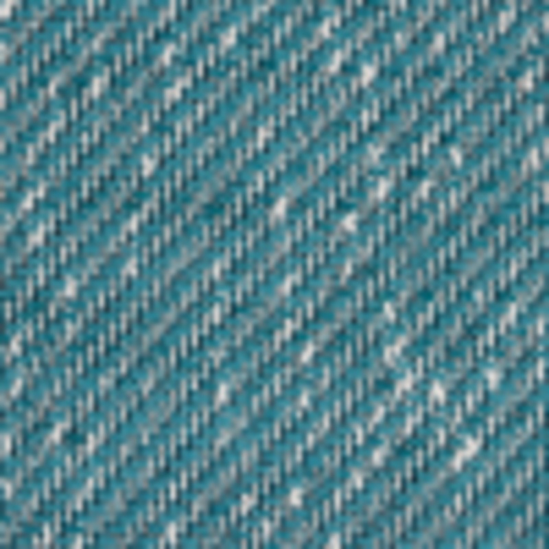 Baltic/White/Navy Blended Cotton Woven