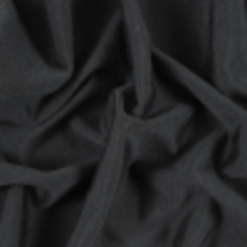 Black Stretch Tubular Knit