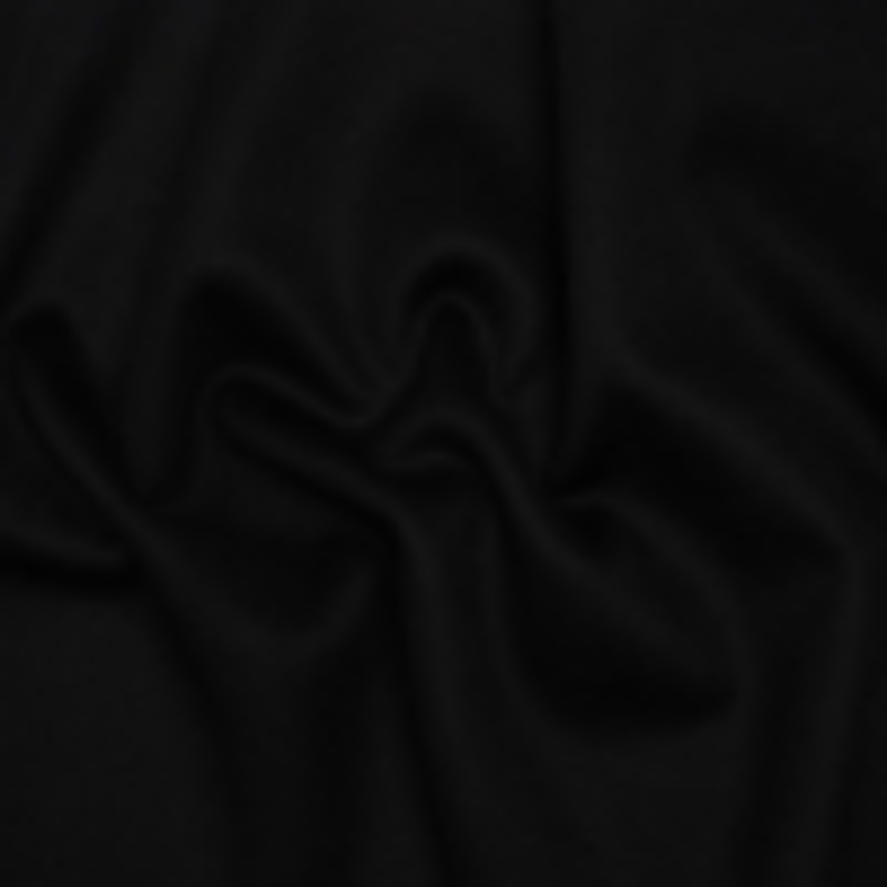 Brushed Cashmere and Wool Coating Double Face - Black