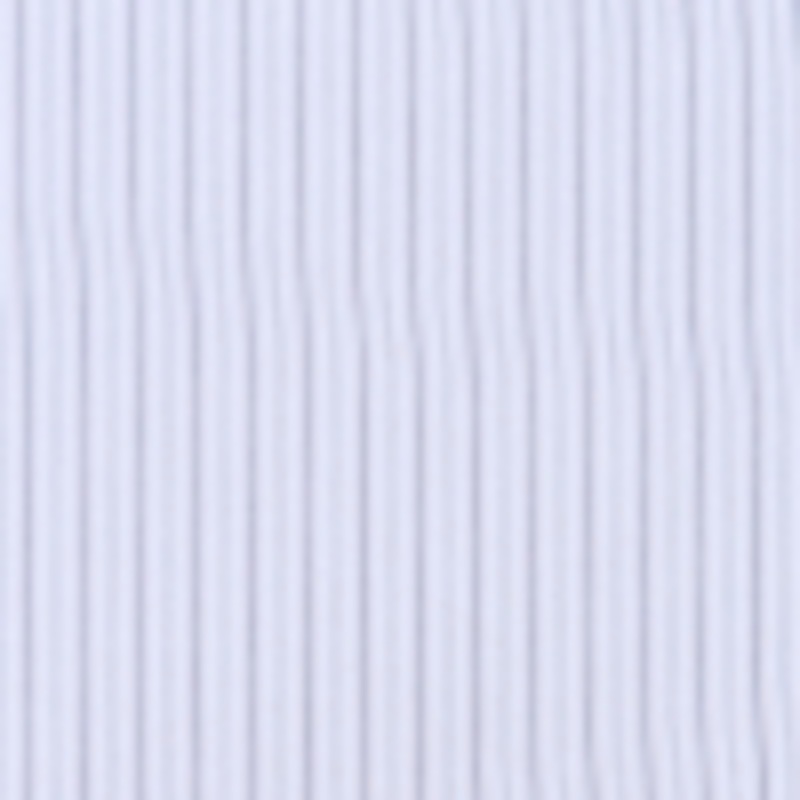 Cool White Striped Stretch Cotton Shirting