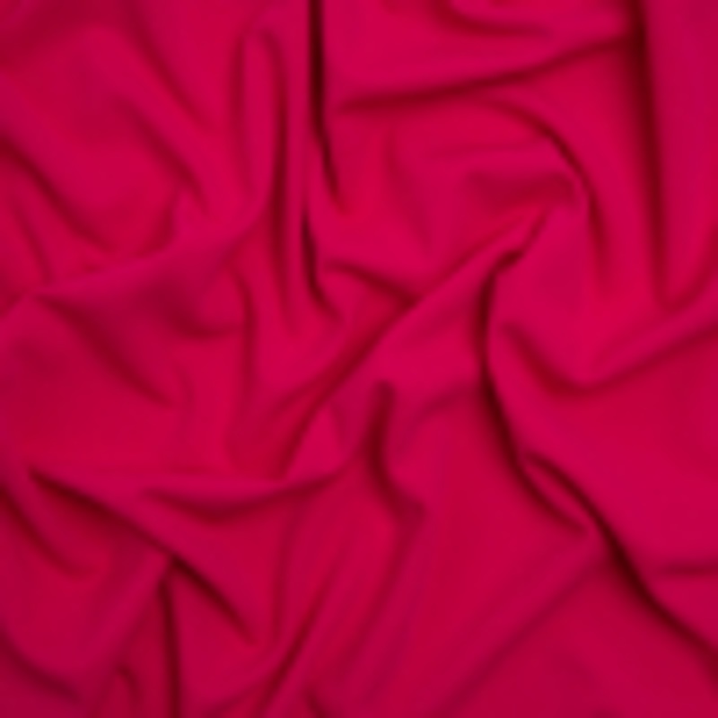 Stretch Polyester Liverpool Knit - Hot Pink - Designer Deadstock