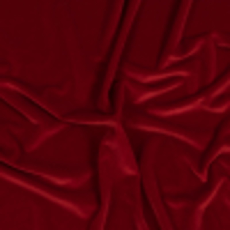 Stretch Velour - Scarlet - Persica Collection