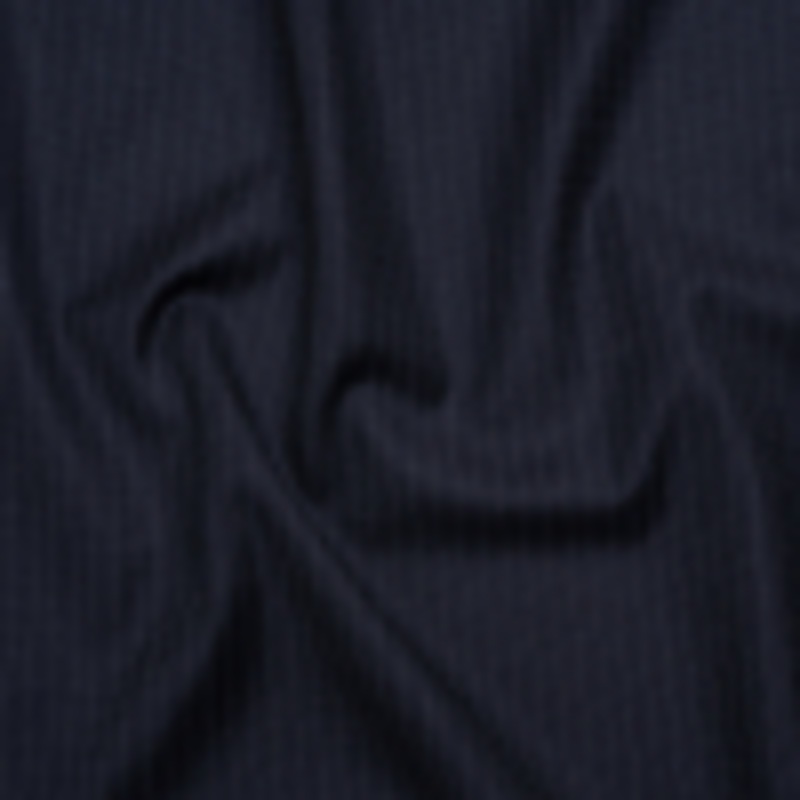 Super 150 Wool Suiting Made in Italy - Blue and White Pinstripes - Deadstock