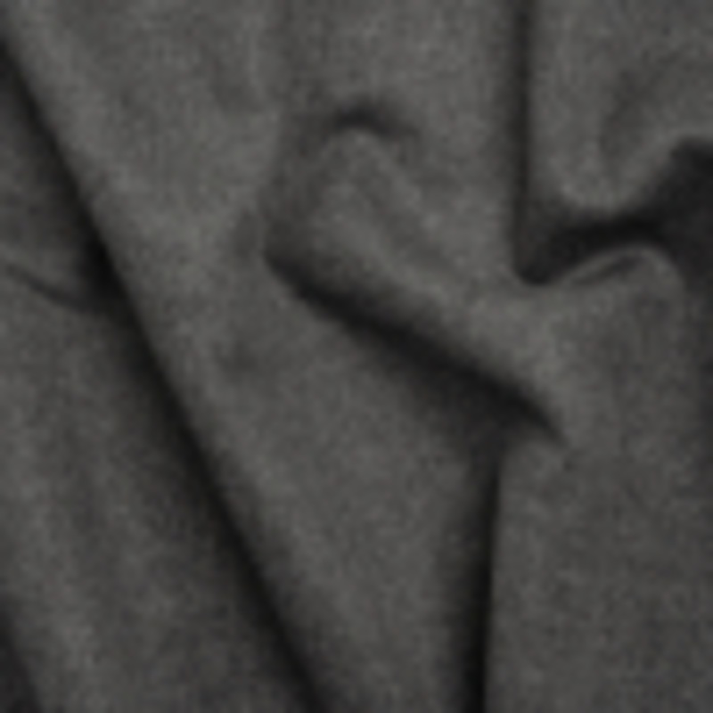 Virgin Wool and Cashmere Double Cloth Coating - Heathered Smoke - Astana Collection
