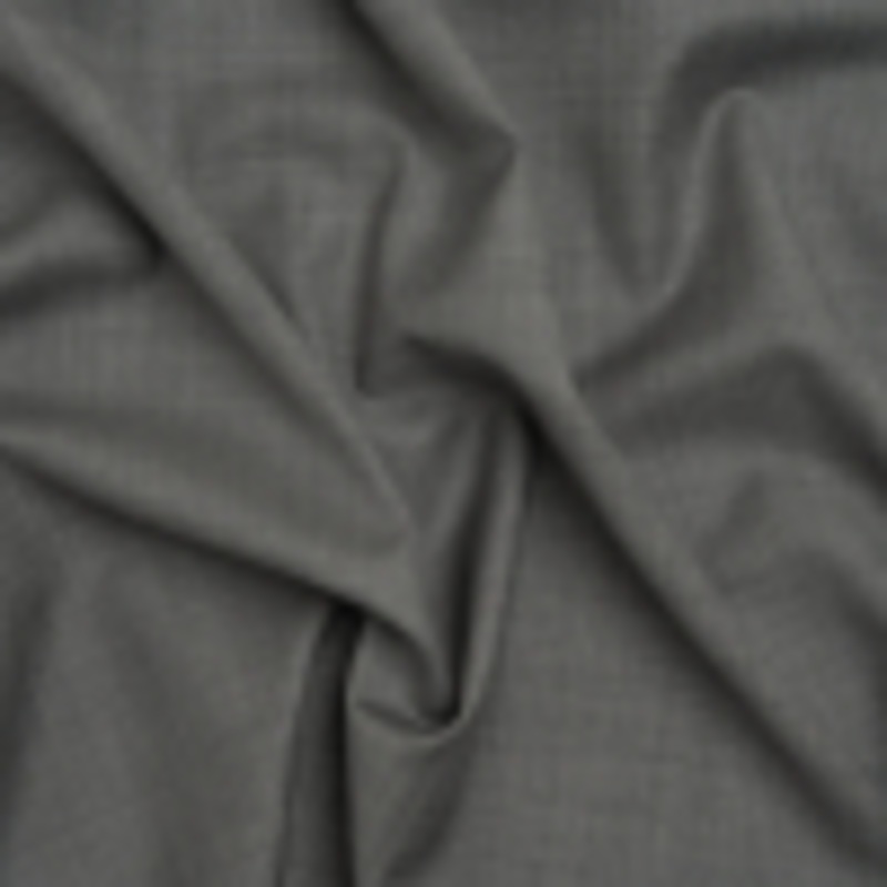 Wool Suiting - Heathered White and Gray - Deadstock