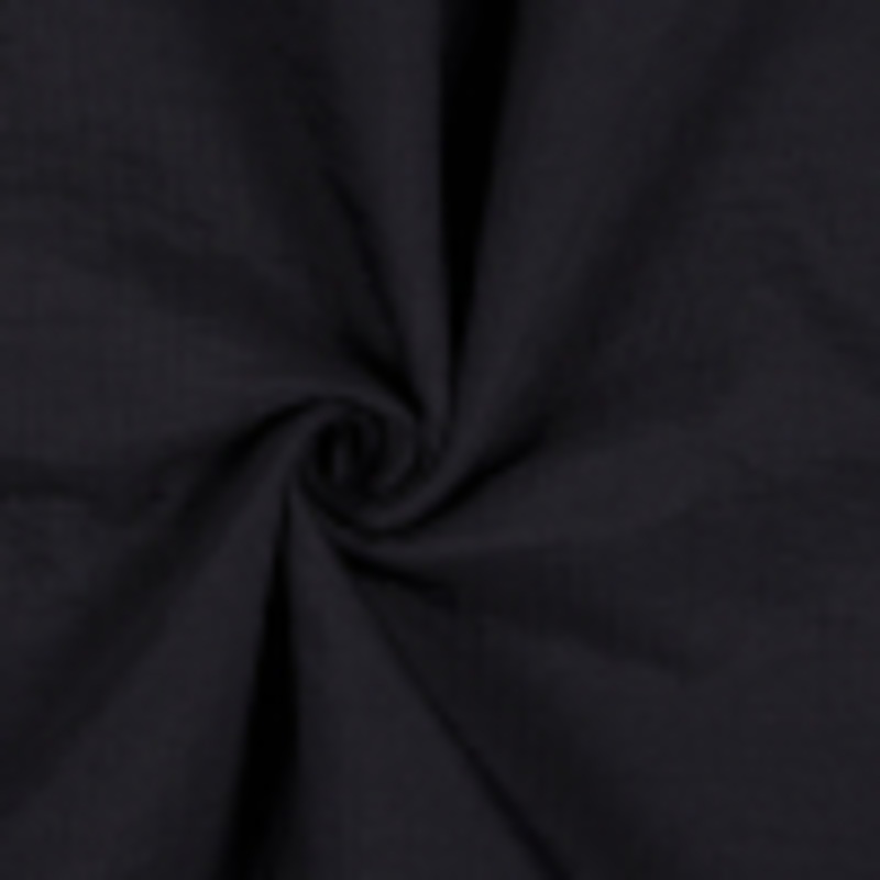 Black Crinkled Double Face