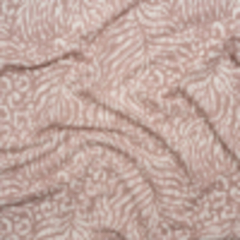 Stretch Modal Jersey - Dusty Rose and Mauve Layered Animal Patterns - Deadstock