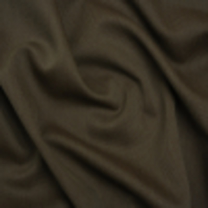 Wool Gabardine Made in Italy - Olive Brown - Deadstock