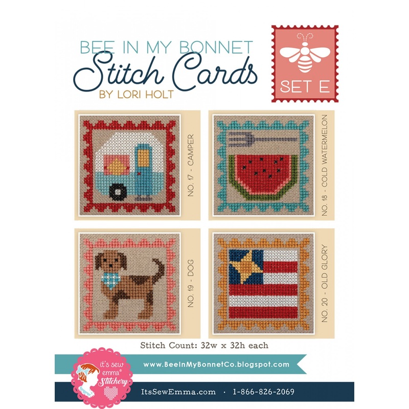 Stitch Cards Set E # ISE-419 - Special Order