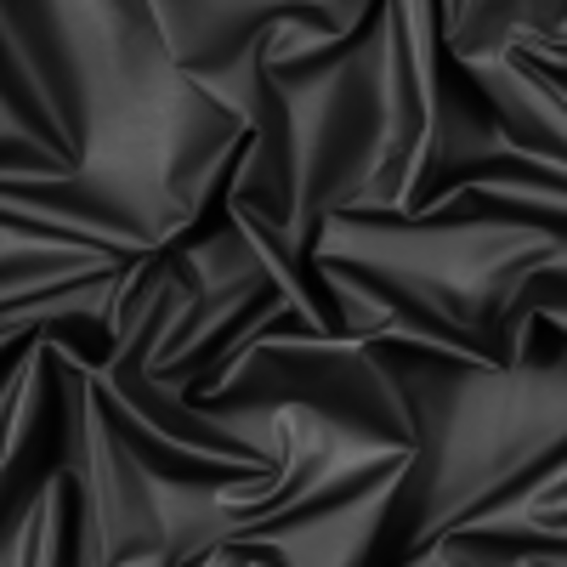 Stretch Pleather - Matte Black - Made in Italy
