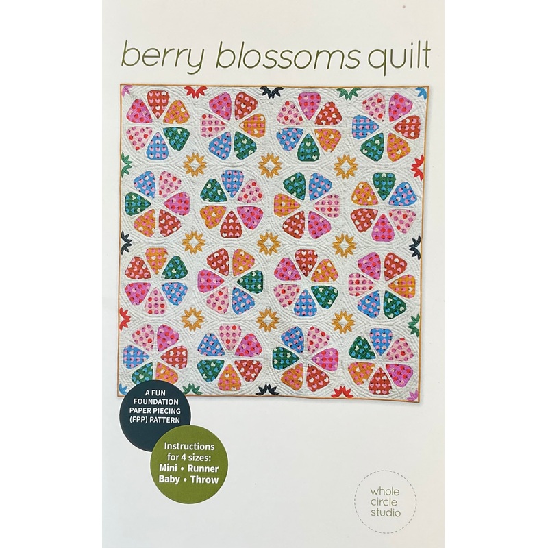 Berry Blossoms Quilt Pattern