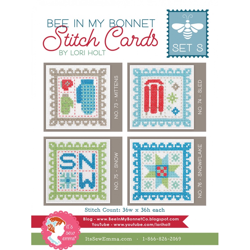 Stitch Card Set S # ISE-4024 - Special Order