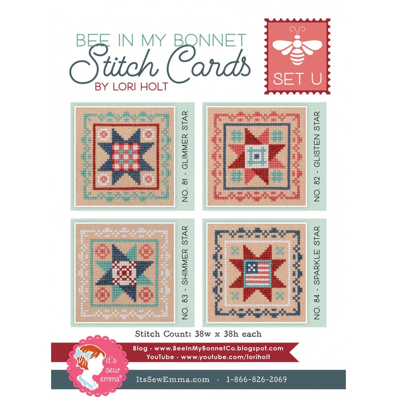 Stitch Card Set U # ISE-4058 - Special Order