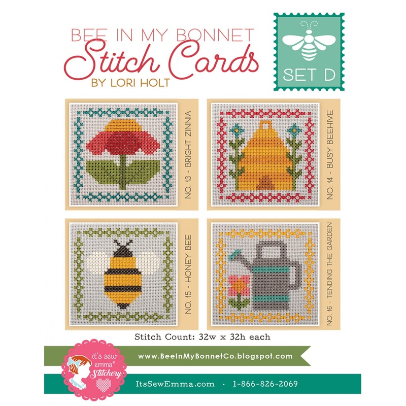 Stitch Cards - Set D # ISE-413 - Special Order