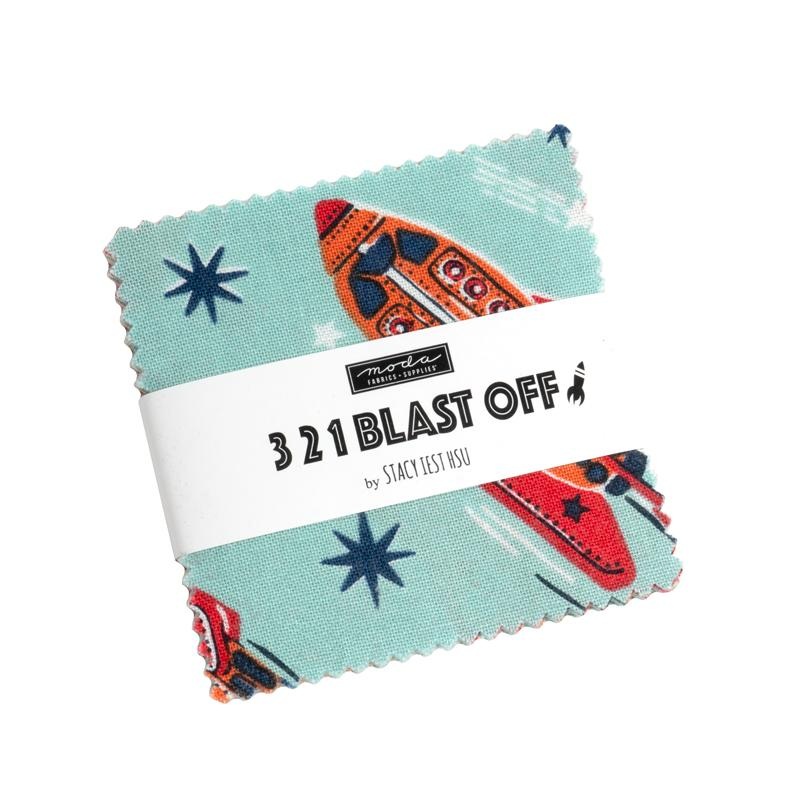 321 Blast Off by Stacy Iest Hsu : Mini Charm Pack (Estimated Arrival - July 2025)